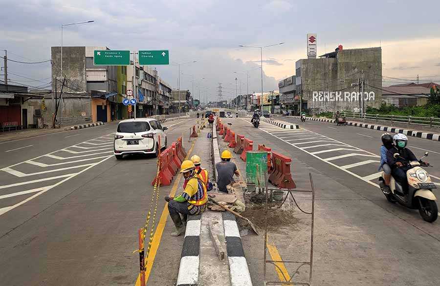 Uji Coba Underpass Bulak Kapal