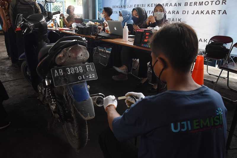 Uji Emisi Kendaraan Bermotor