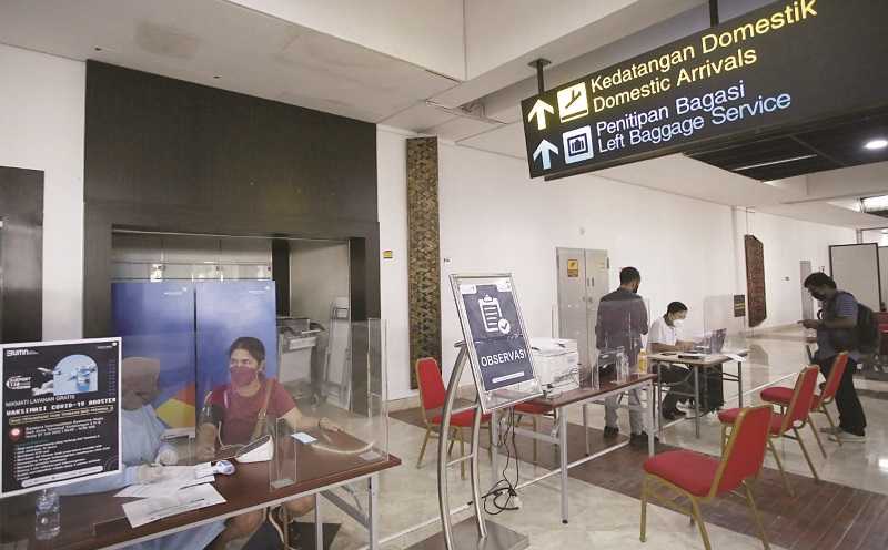 VAKSINASI "BOOSTER" DI BANDARA SOETTA