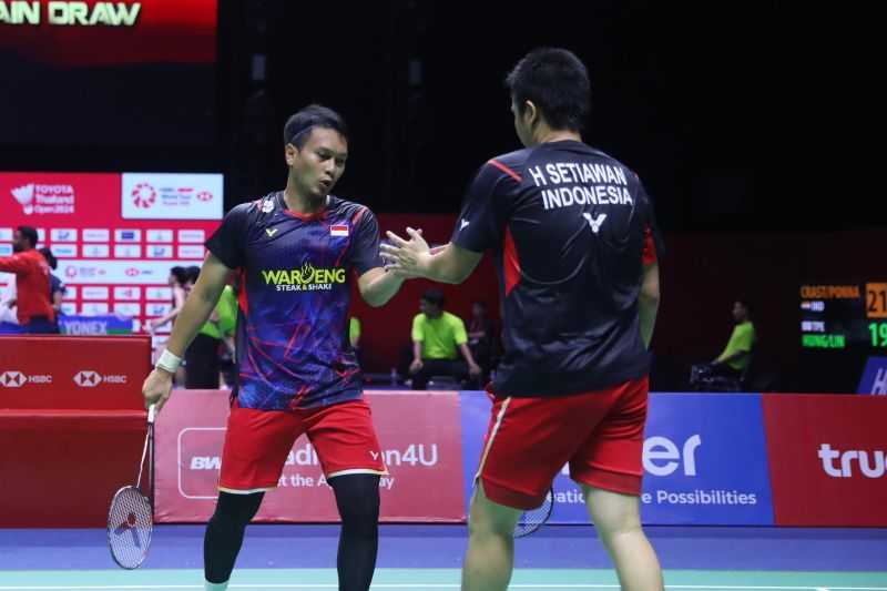 Waduh, Langkah The Daddies Terhenti di 16 Besar Thailand Open