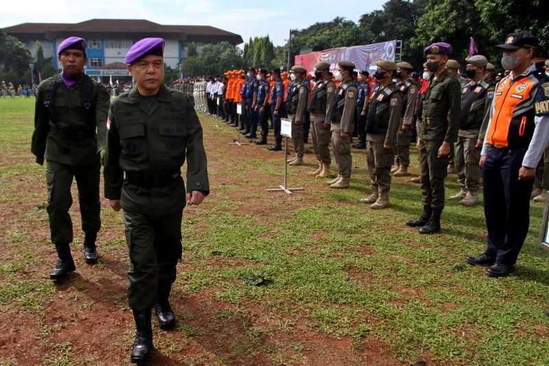Wakil Ketua DPR Sufmi Dasco Ahmad Pimpin Upacara HUT ke-60 Resimen Mahasiswa