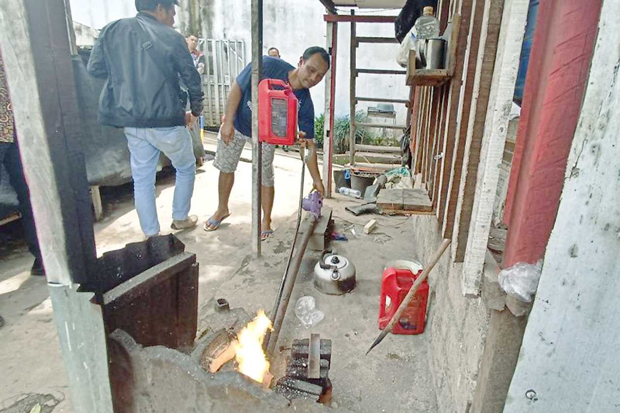 WBP Lapas Curup Bengkulu ciptakan kompor berbahan bakar oli bekas