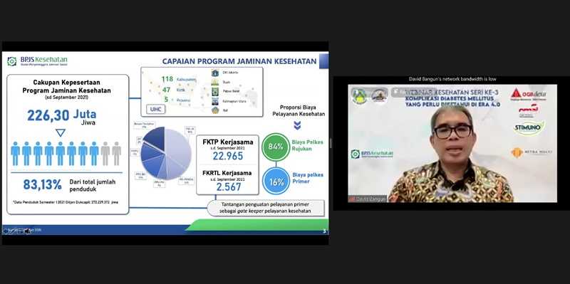 Webinar Kesehatan Seri ke-3  : "Komplikasi Diabetes Melitus Yang Perlu Diketahui DI Era 4.0"