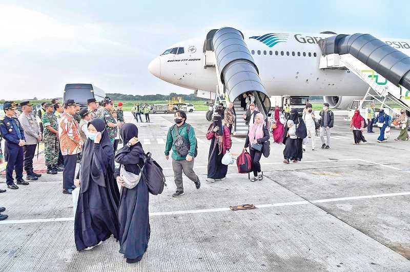 WNI DARI SUDAN TIBA DI TANAH AIR