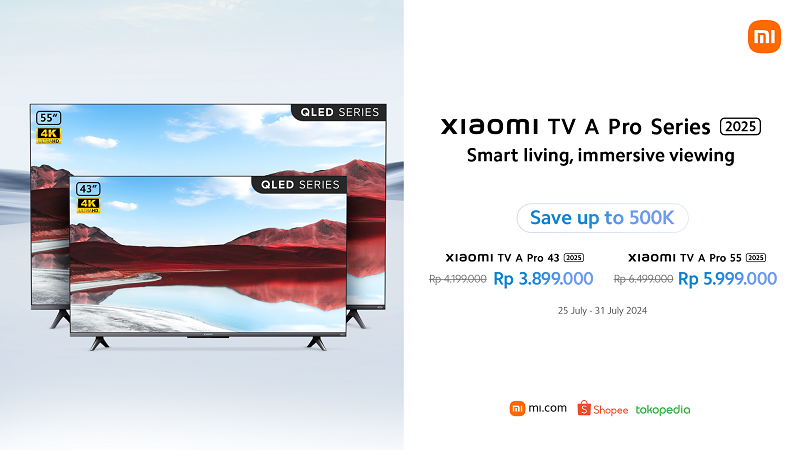 Xiaomi Luncurkan Google TV Berukuran 43 dan 55 Inci