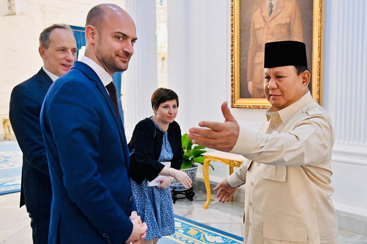 Presiden Prabowo Subianto Terima Kunjungan Kehormatan Menteri Eropa dan Urusan Luar Negeri Prancis