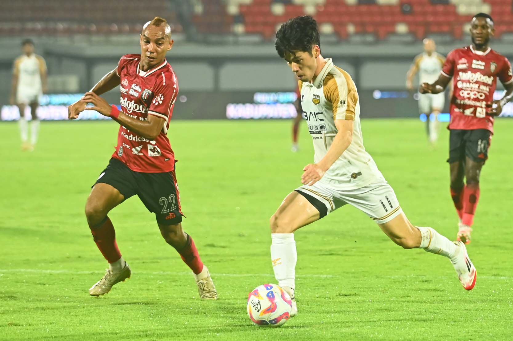Bali United vs Dewa United Berakhir Dengan Skor Kacamata