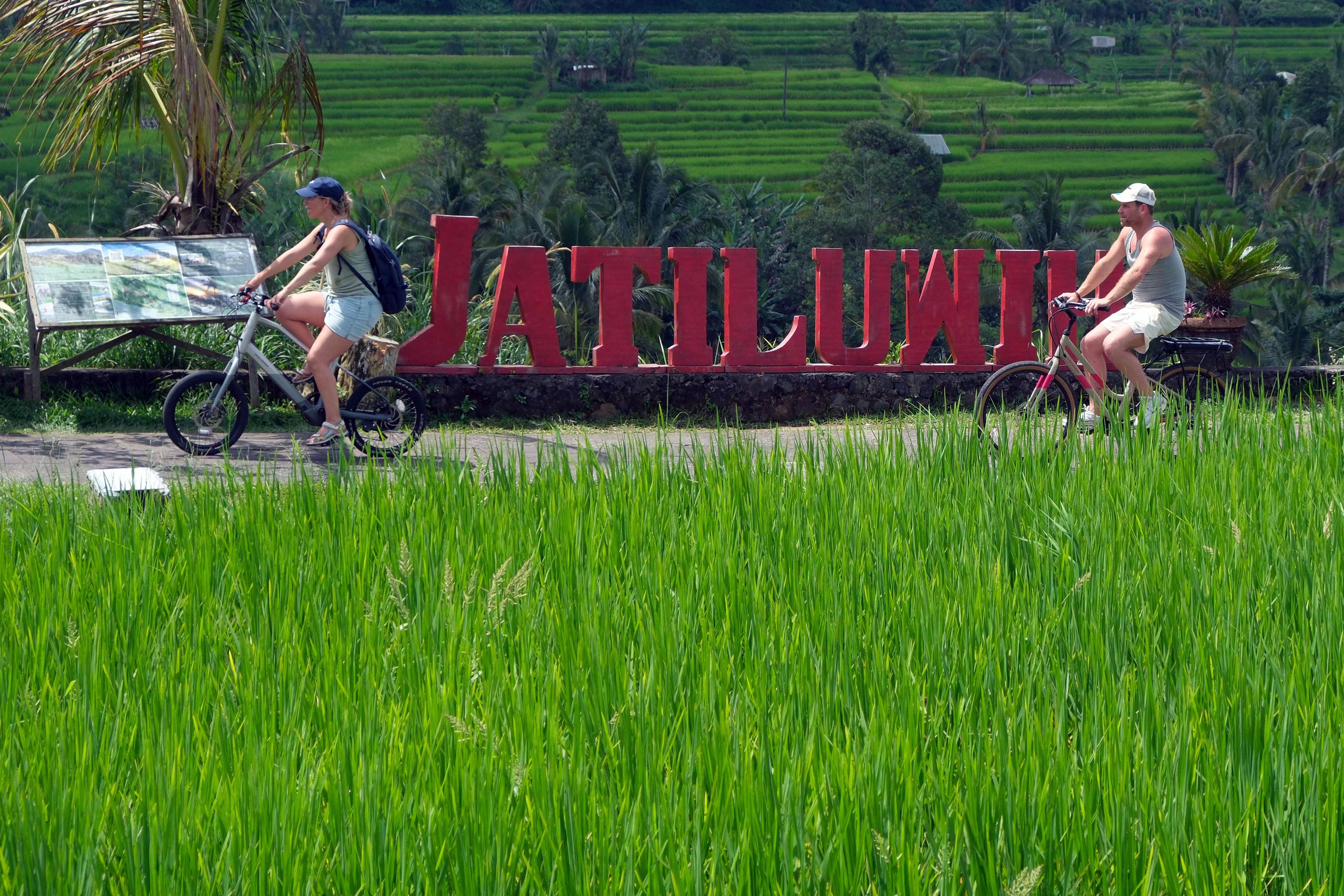 Gowes Asri di Jatiluwih