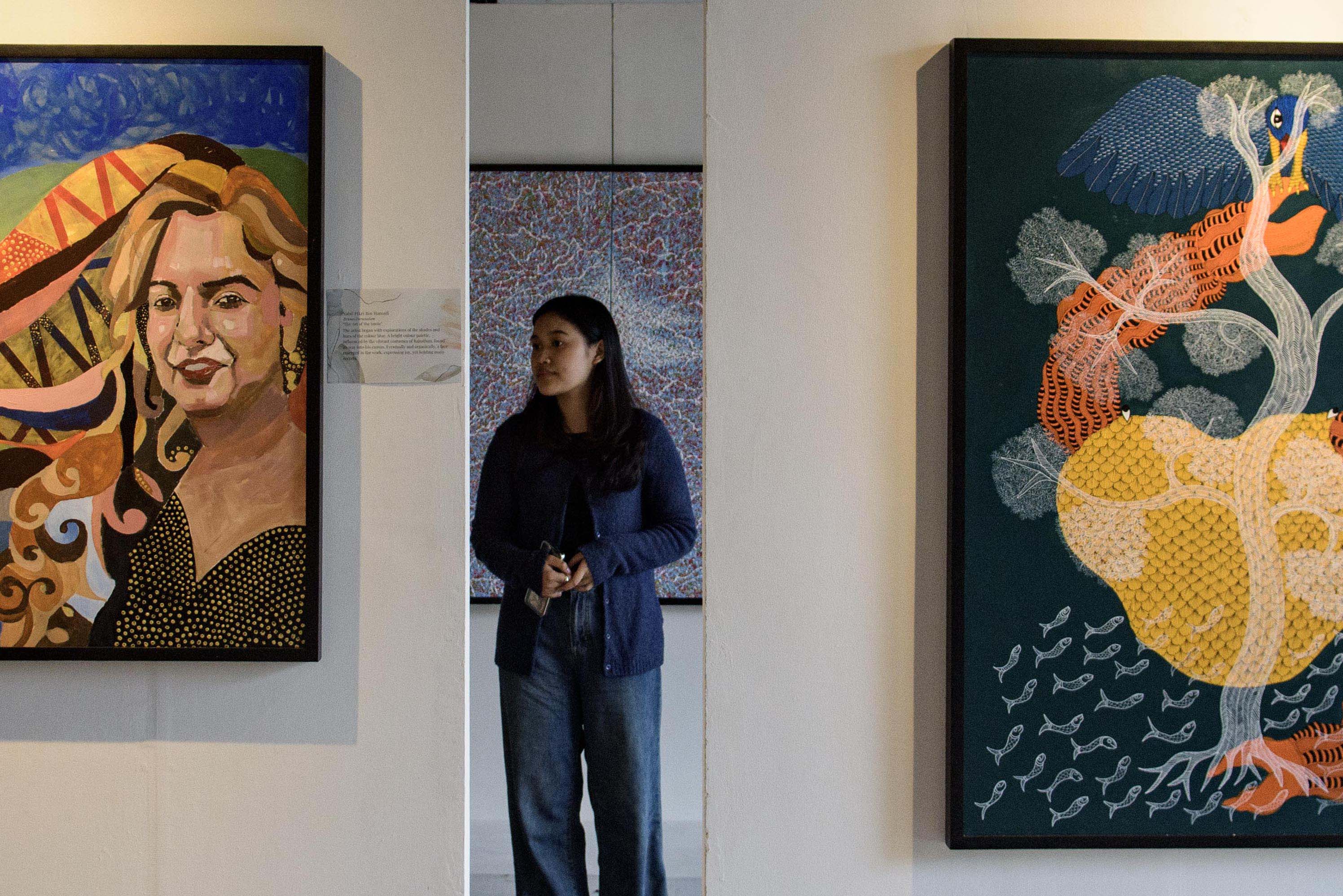 Pameran seni Asean-India Artist Camp