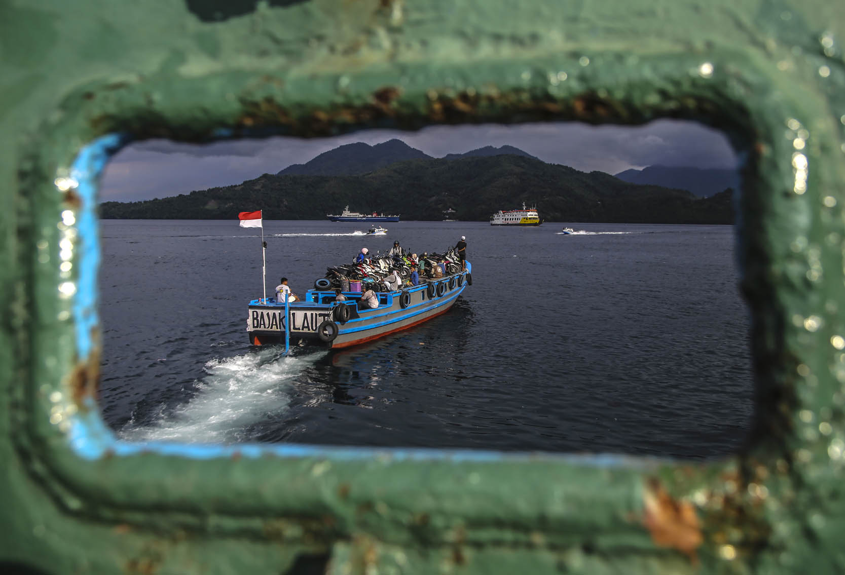 Pemudik arus balik Ternate-Tidore