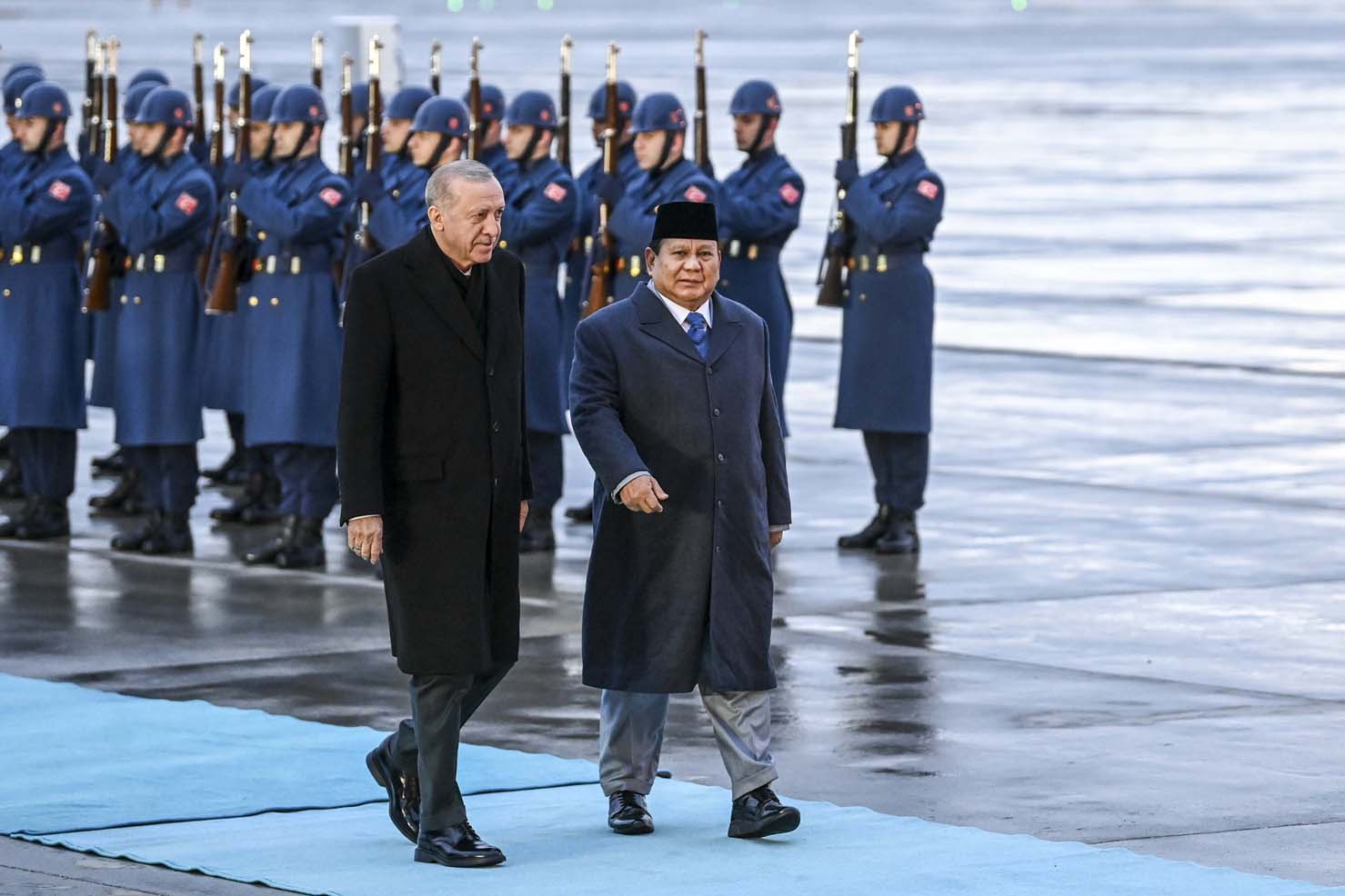 Presiden Prabowo Mendarat di Turki