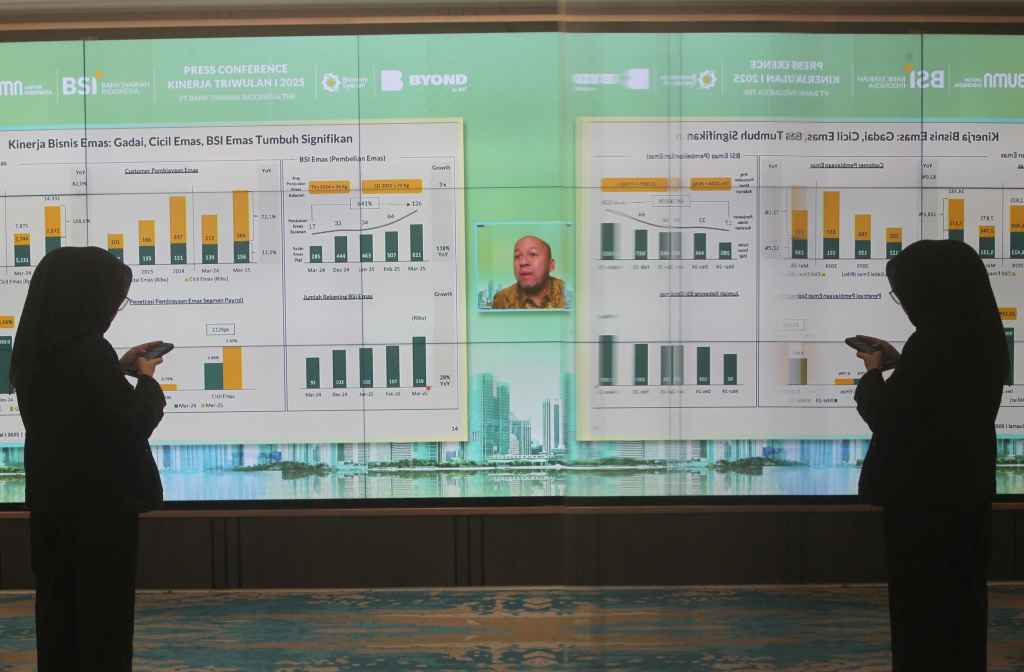 BSI catat laba bersih Rp1,88 triliun pada triwulan I-2025