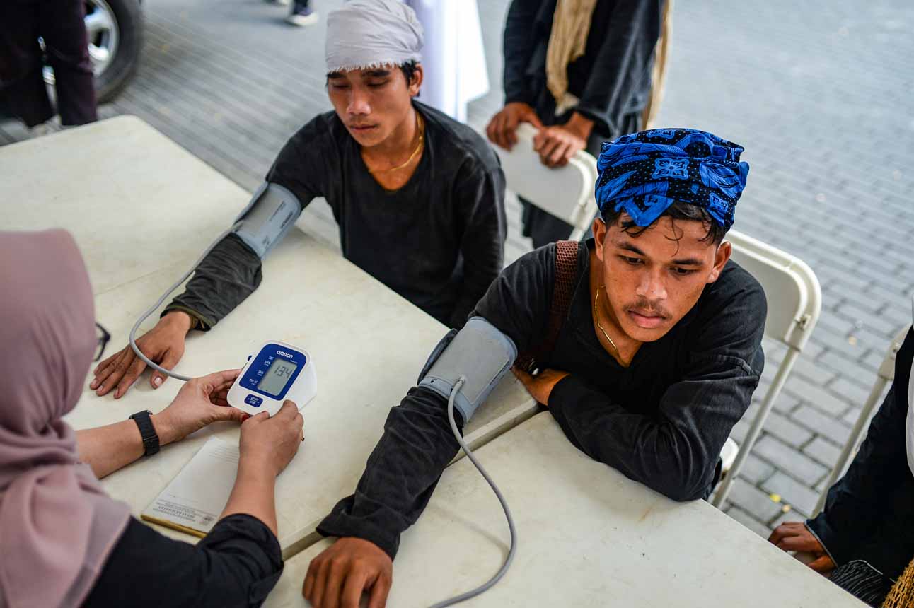 Pemeriksaan Kesehatan Suku Badui