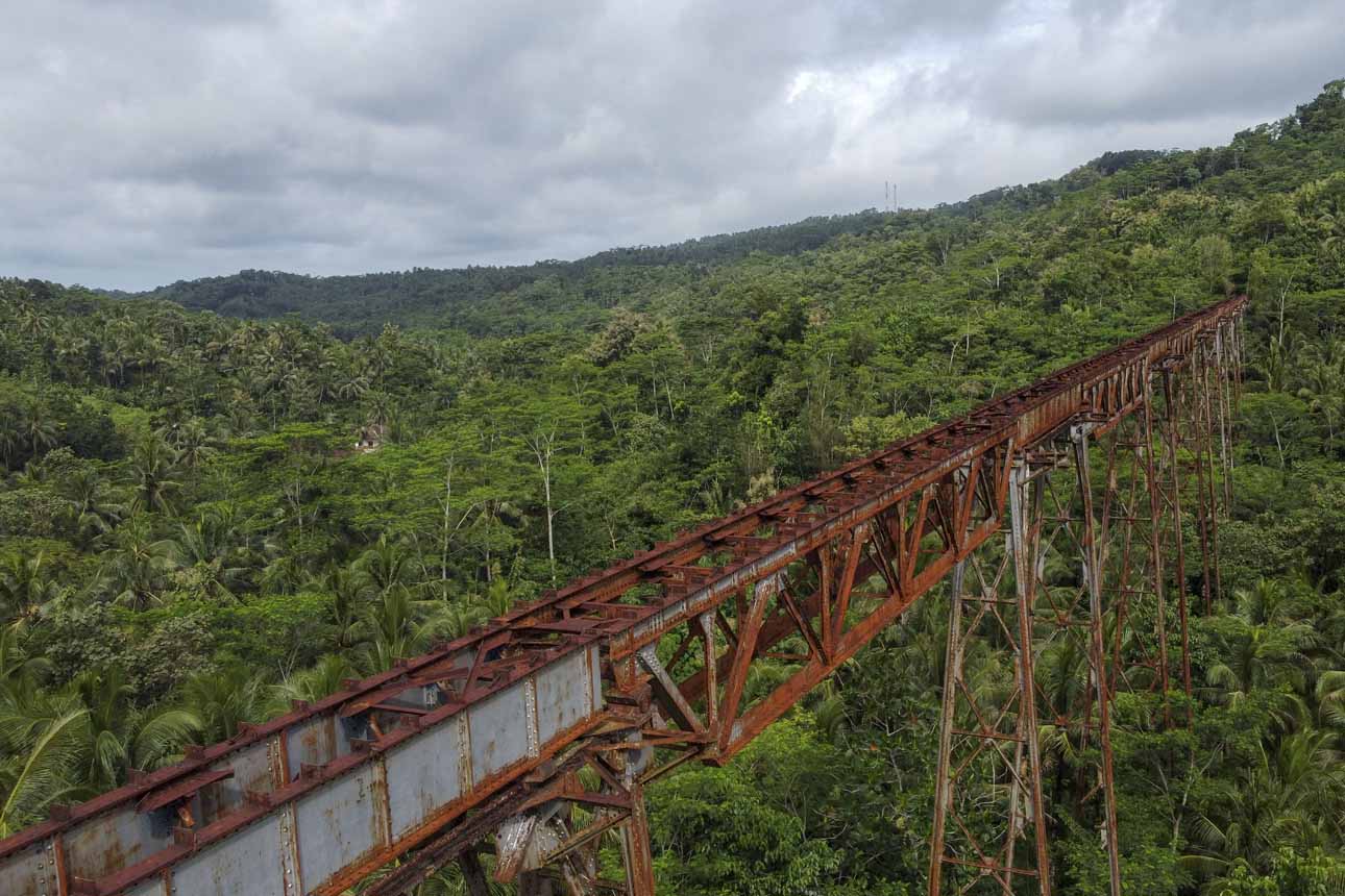 Jembatan Kereta Terpanjang di Tanah Air Berdenyut Kembali