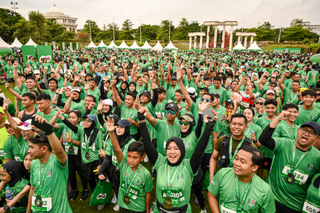 6.000 Peserta Hijaukan Road to MILO ACTIV Indonesia Race 2025 Surabaya Series