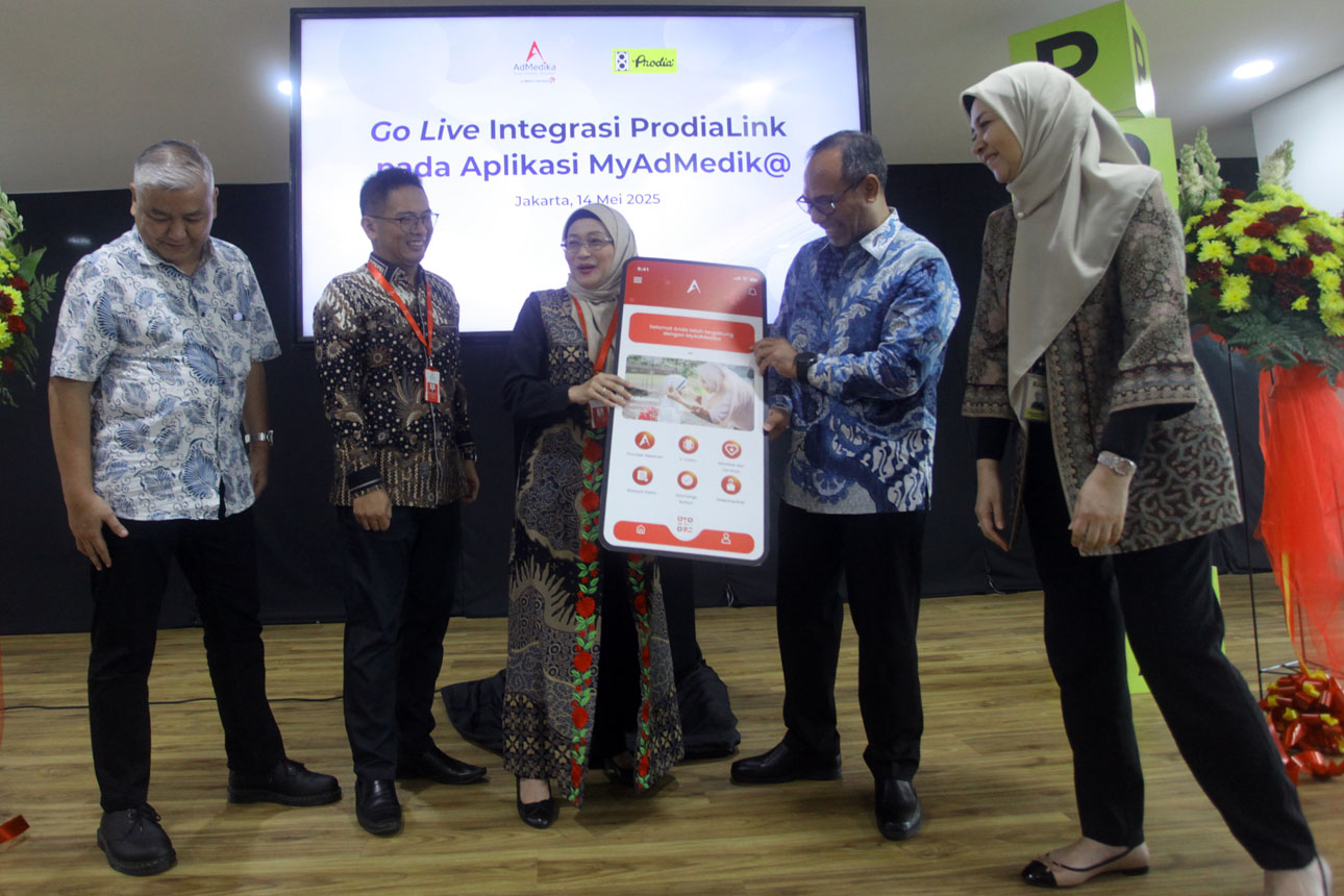 Tingkatkan Pengalaman Pelanggan Untuk Akses Layanan Diagnostik, Prodia Link  Diintegrasikan Ke Dalam Aplikasi MyAdMedik@ 
