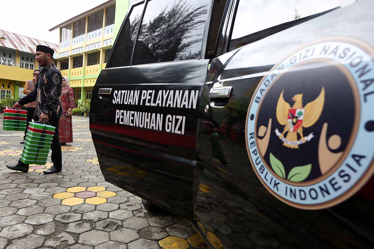 Pendistribusian MBG untuk Pelajar