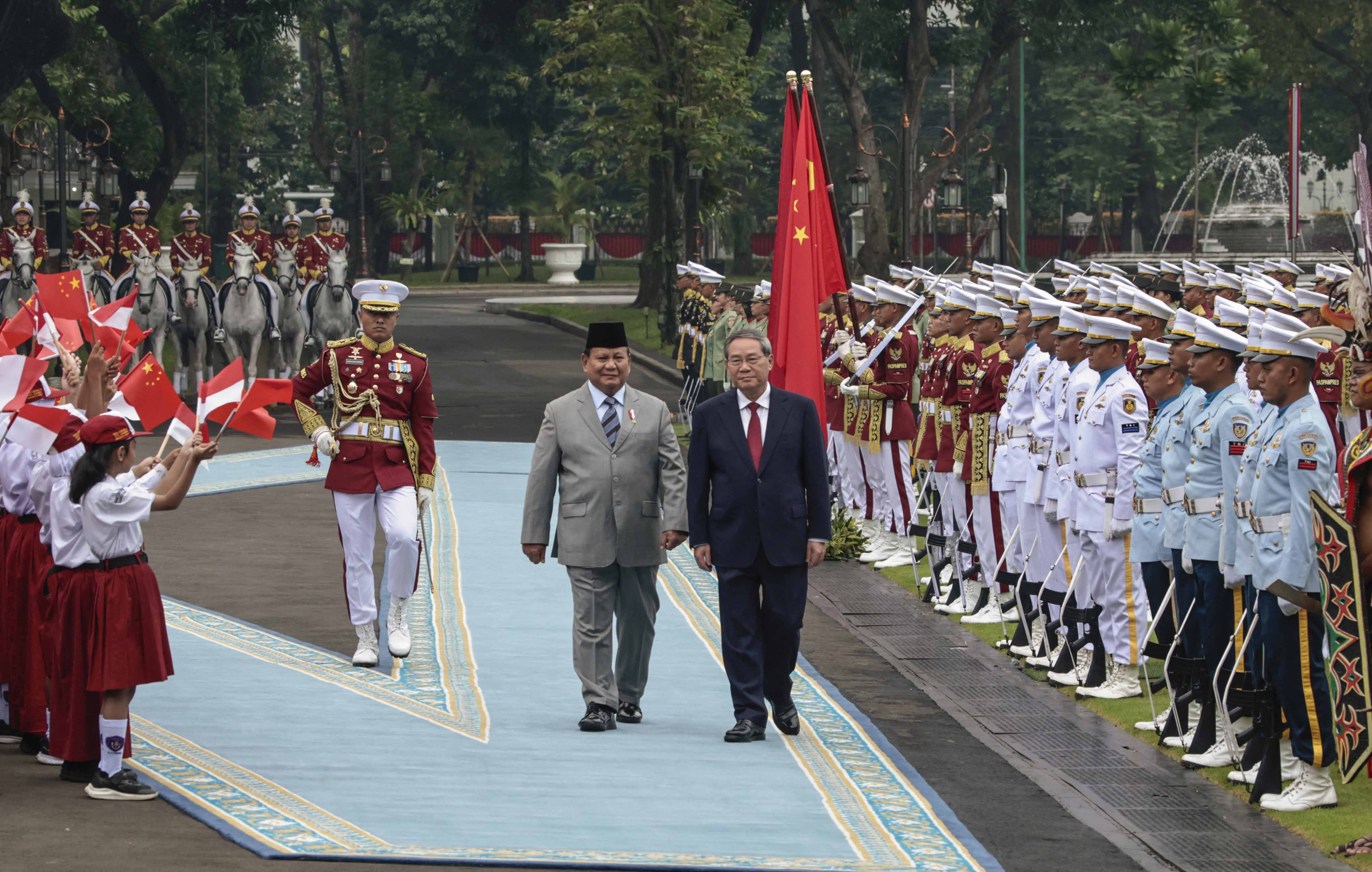 Presiden Prabowo Sambut Kunjungan Perdana Menteri China