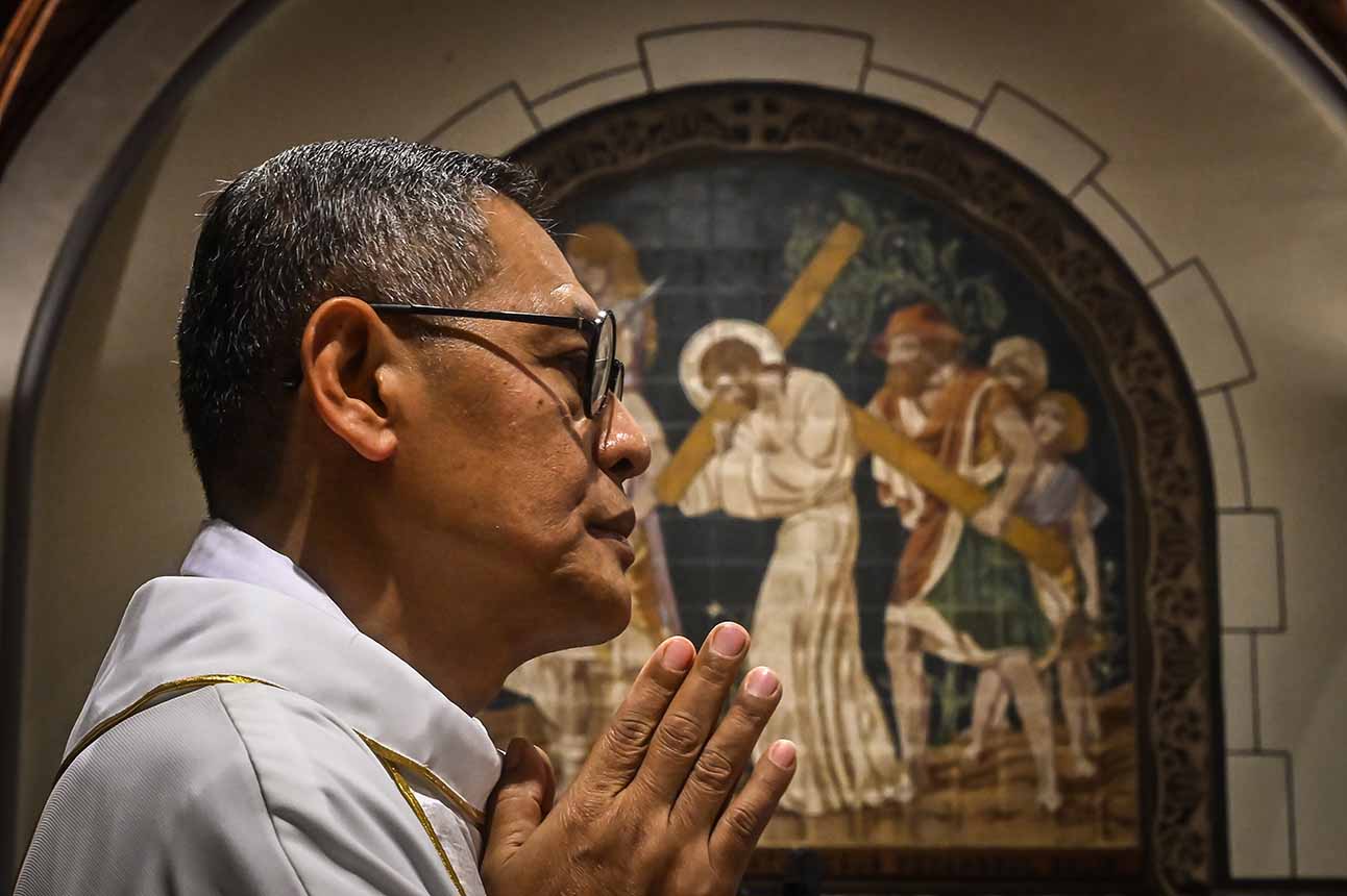 Gereja Katedral Gelar Ibadah Kenaikan Yesus Kristus