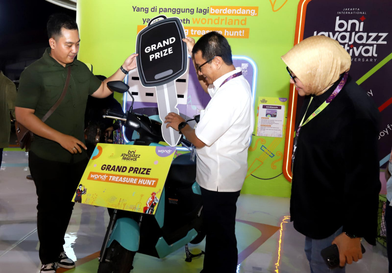 Nasabah BNI Bawa Pulang Emas Hingga Motor di BNI Java Jazz Festival 2025