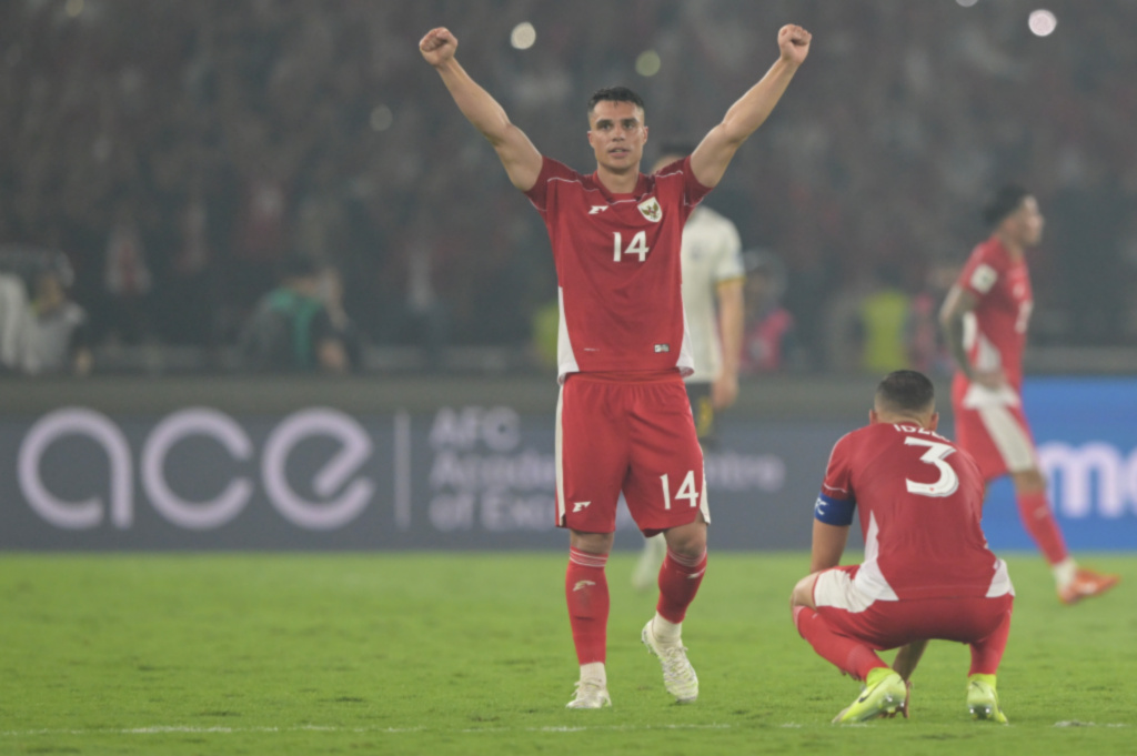 Timnas Indonesia kalahkan China