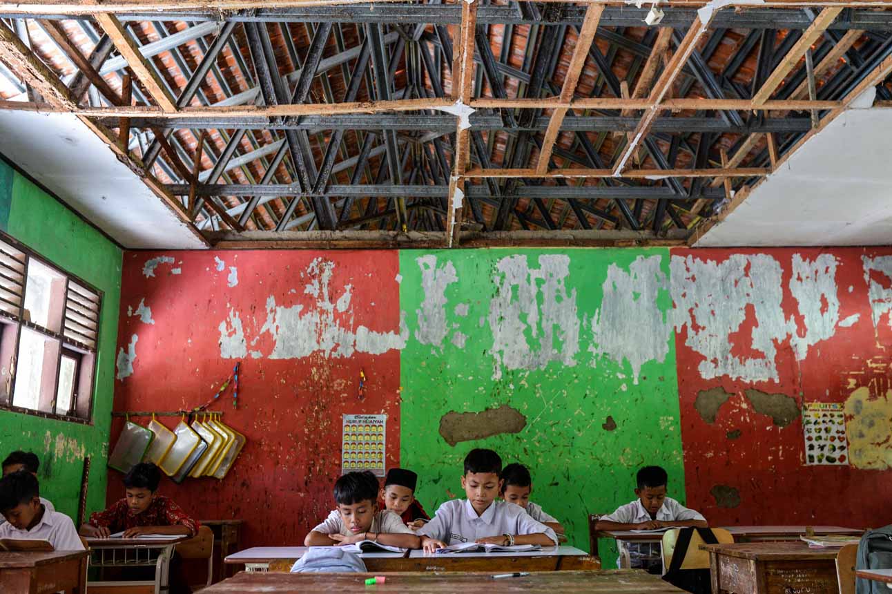 Kerusakan Infrastruktur Sekolah di Kabupaten Serang
