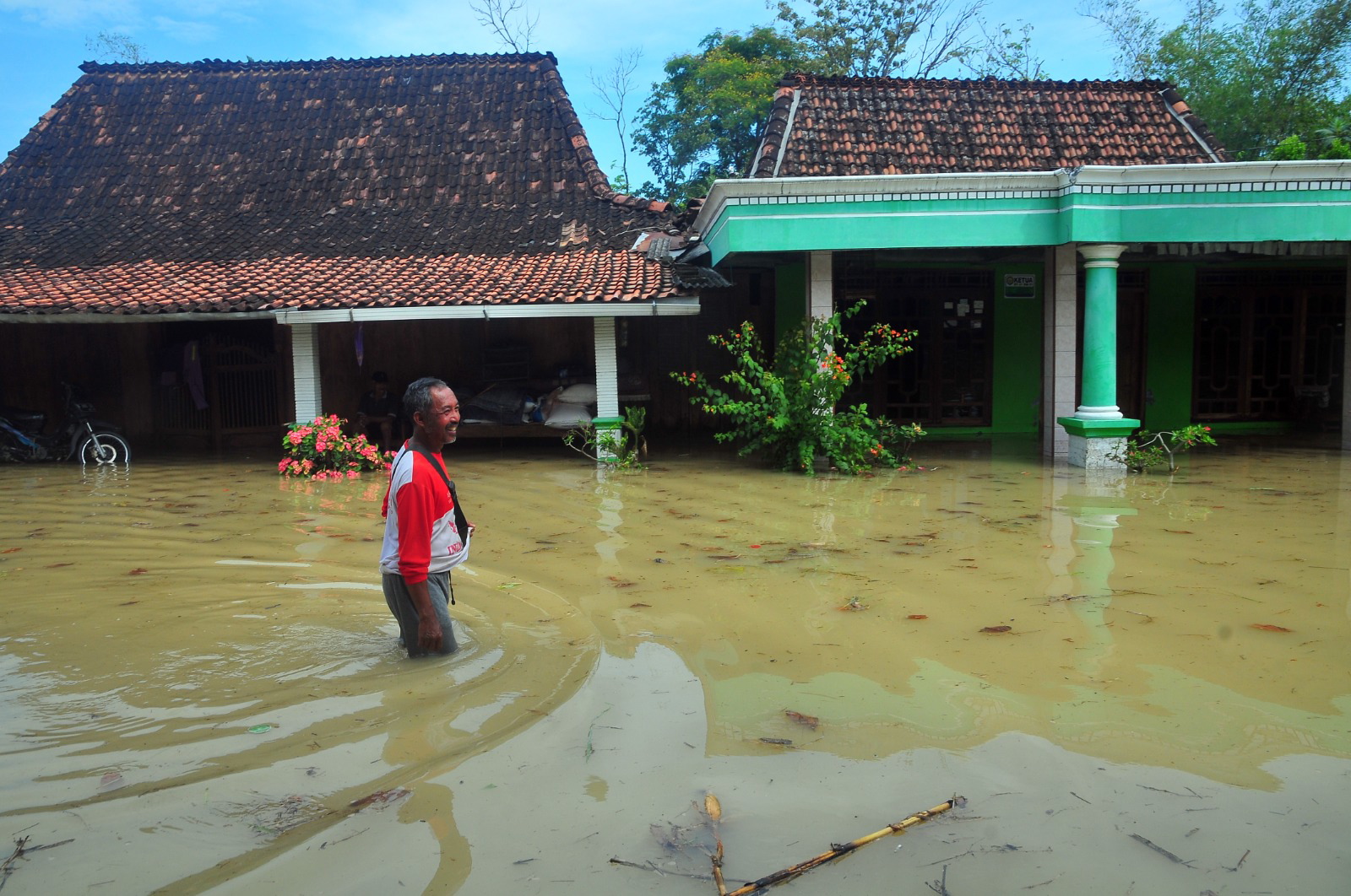 Banjir di Kabupaten Grobogan, 110 Kepala Keluarga Mengungsi