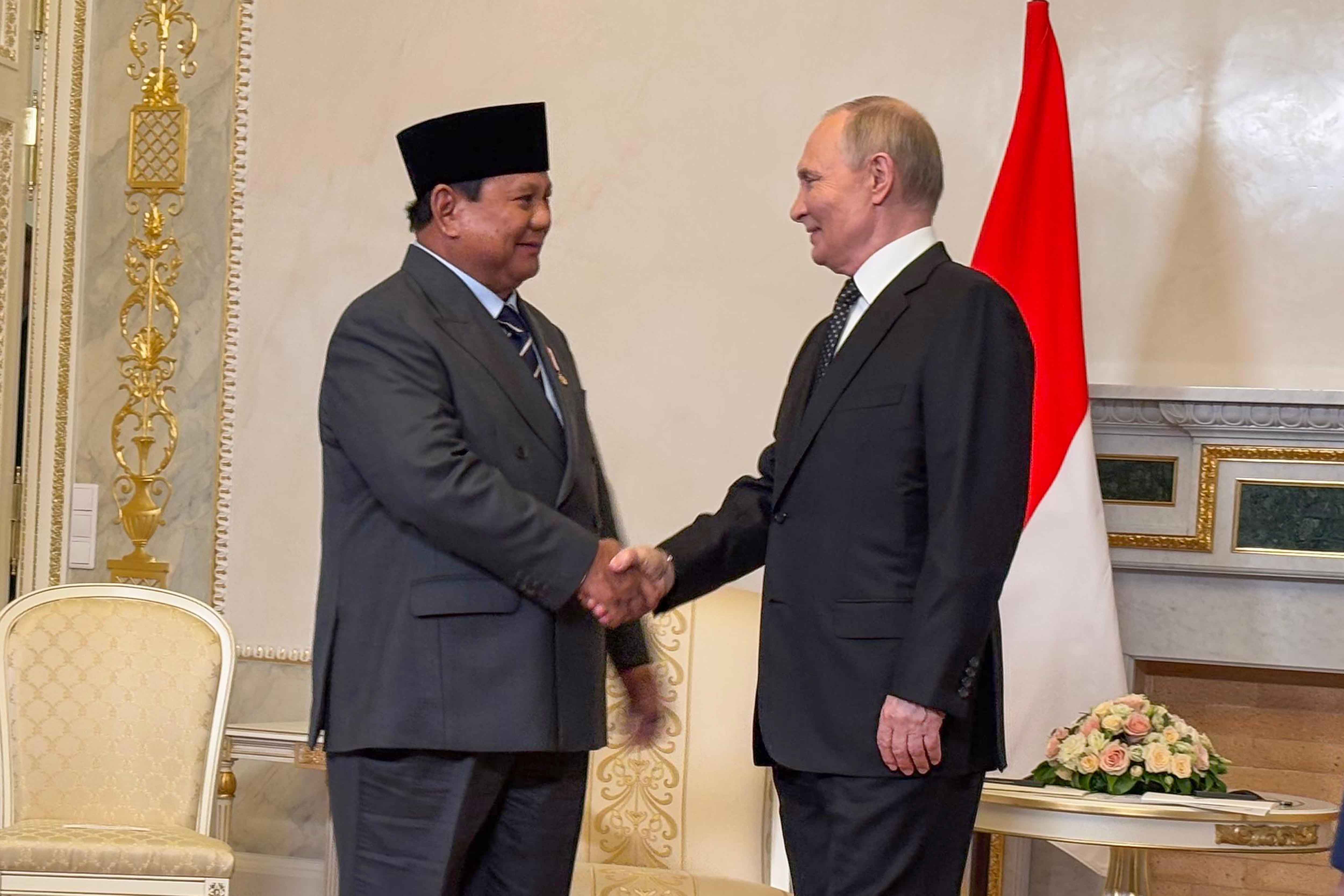 Presiden Prabowo Gelar Pertemuan Bilateral dengan Presiden Putin