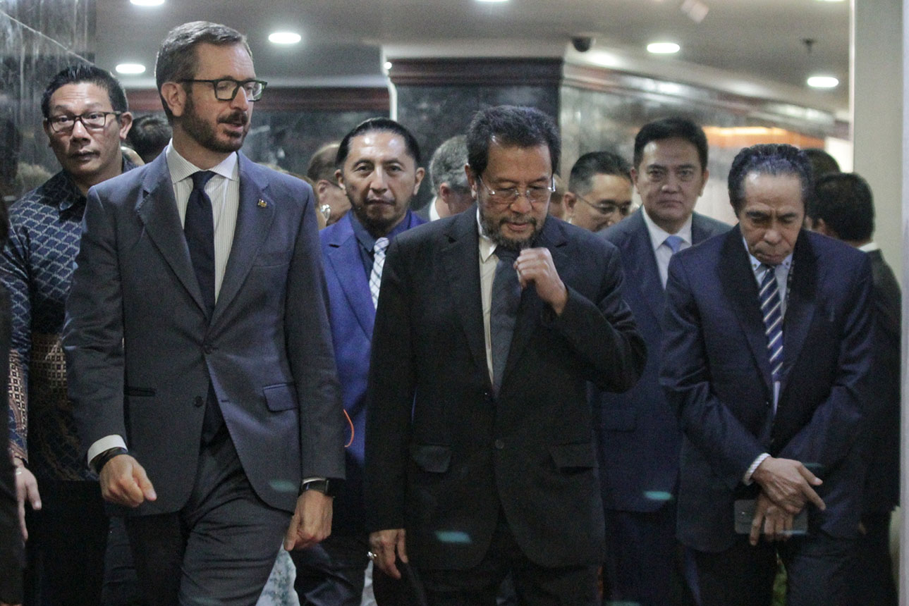 Wakil Ketua DPD Terima Kunjungan Wakil I Presiden Majelis Tinggi/Senat Spanyol 