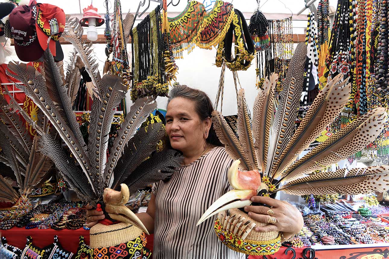 Promosi UMKM khas Suku Dayak Kenyah