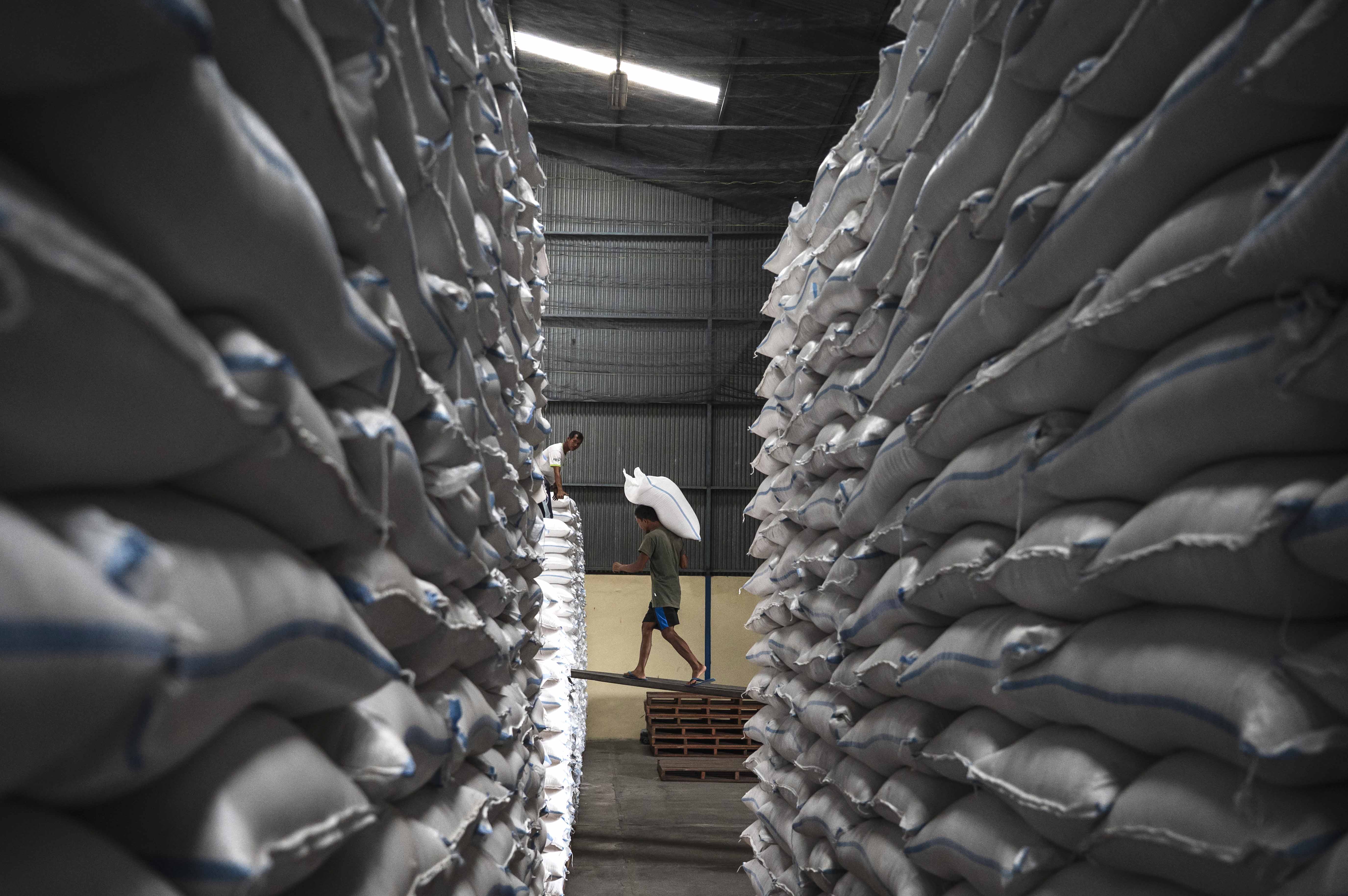 Stok Logistik Beras Pemerintah untuk Ketahanan Pangan
