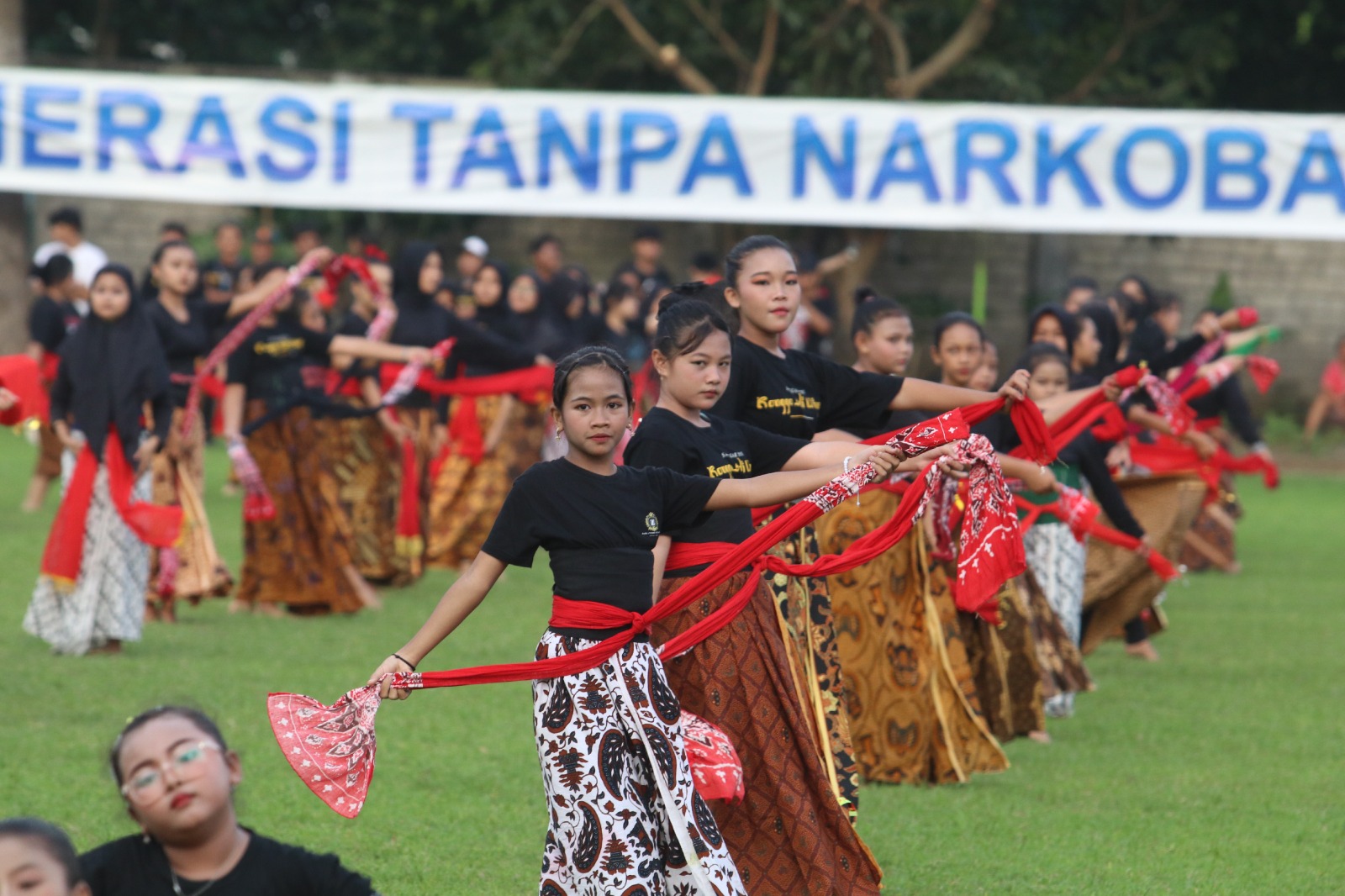 Tari Beksan Jaranan peringatan Hari Anti Narkotika