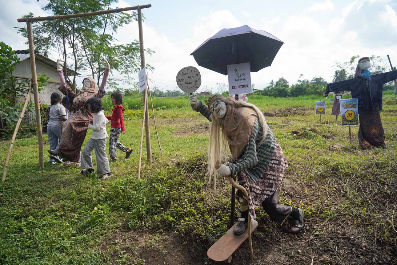 Festival Memedi Sawah di Sleman