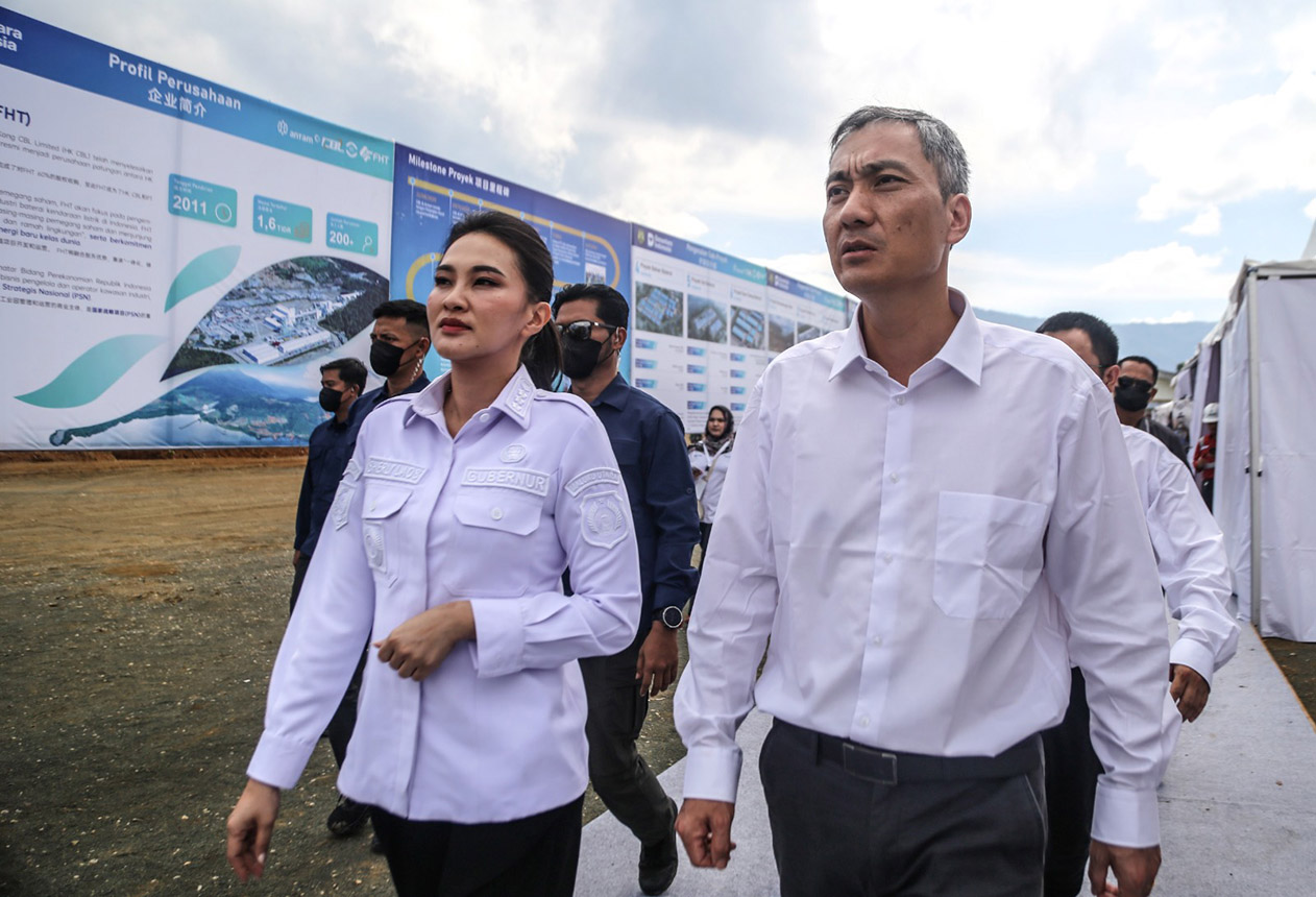 Pembangunan Proyek Industri Baterai Listrik di Halmahera Timur
