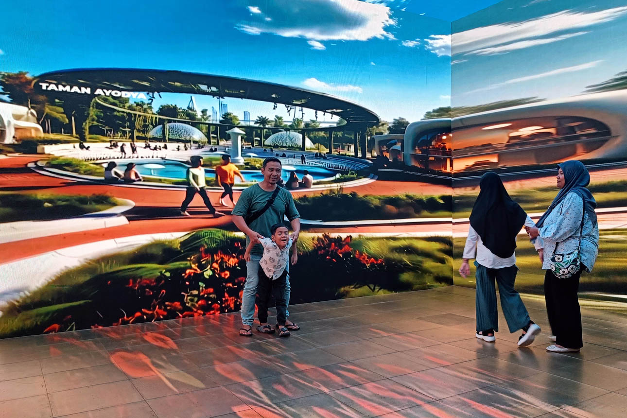 Ingin Tau Visualisasi Jakarta di Masa Depan ? Saksikan Wahana Immersive Room di Jakarta Fair 2025