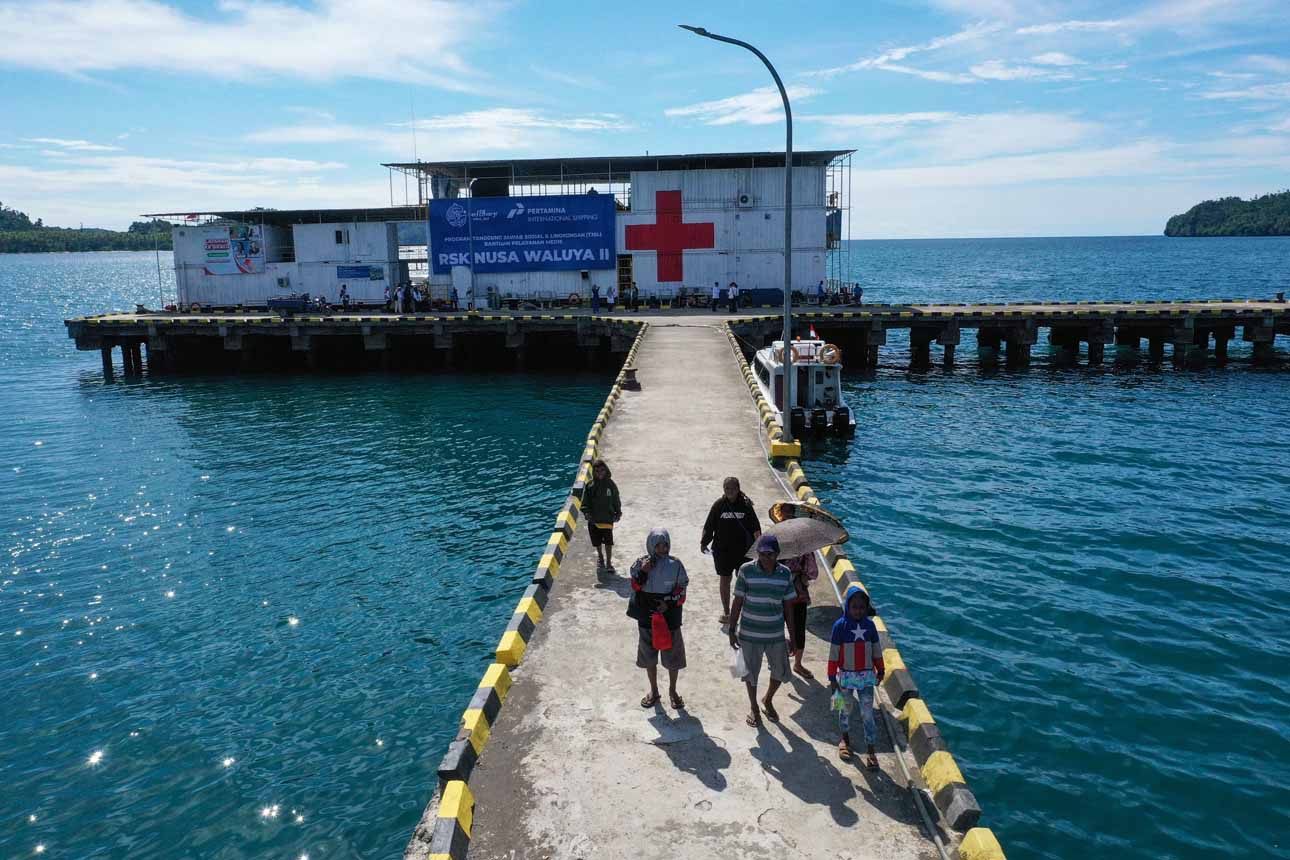 Layanan Kesehatan Terapung Hadir di Pulau Waigeo Utara