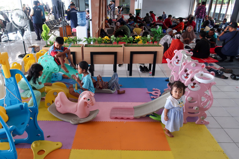 Fasilitas Ruang bermain anak keluarga KMP Tunu Pratama Jaya