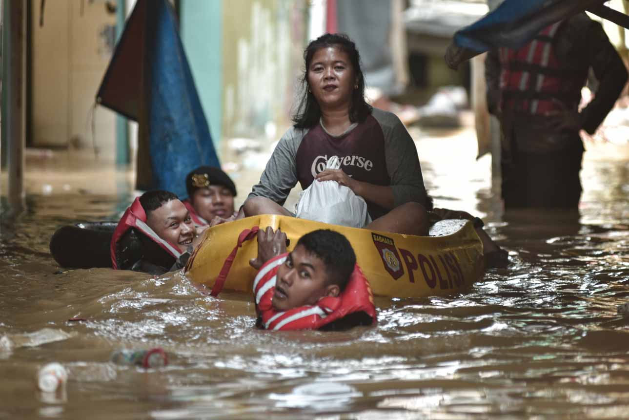 Sejumlah Kawasan Jakarta Terendam Banjir