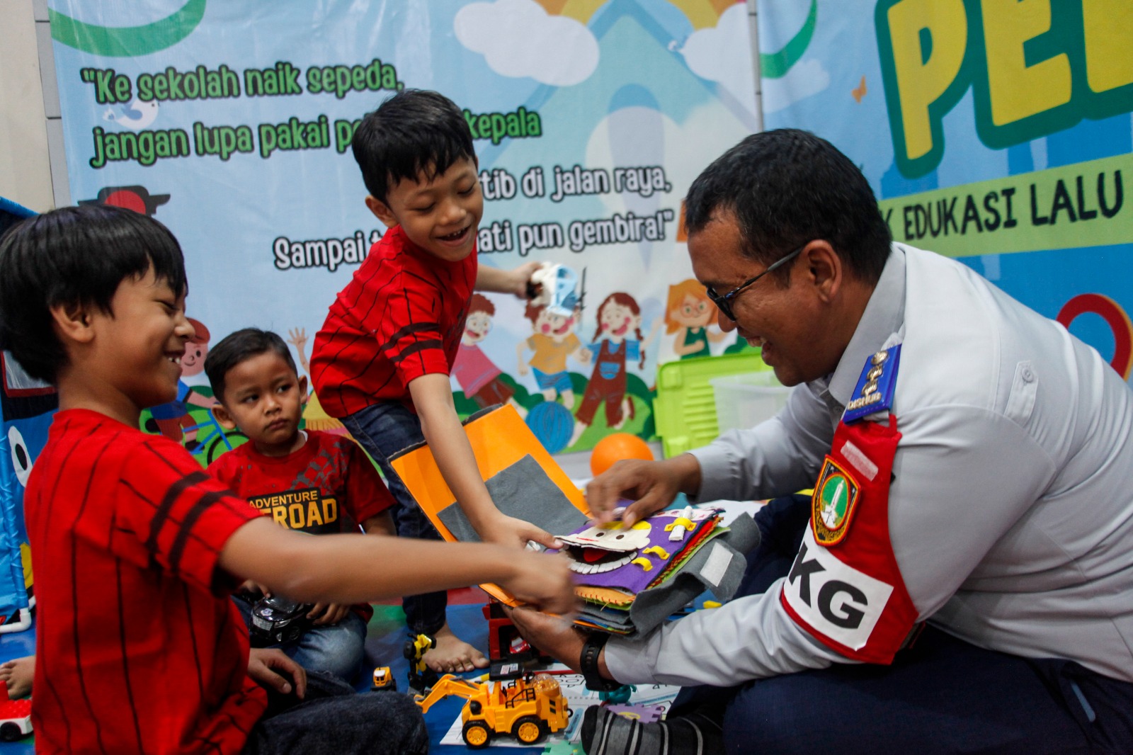 Pojok edukasi lalu lintas