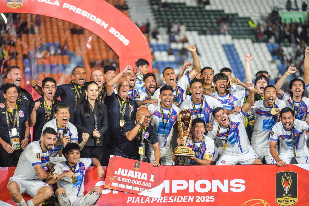 Port FC Raih Gelar Juara Piala Presiden