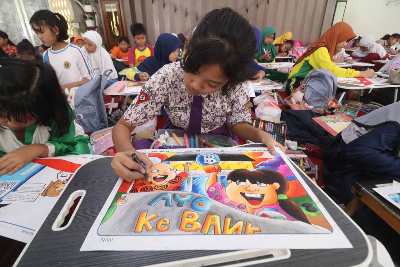 Lomba Menggambar Rupiah Angkat Tema Inspirasi untuk Negeri