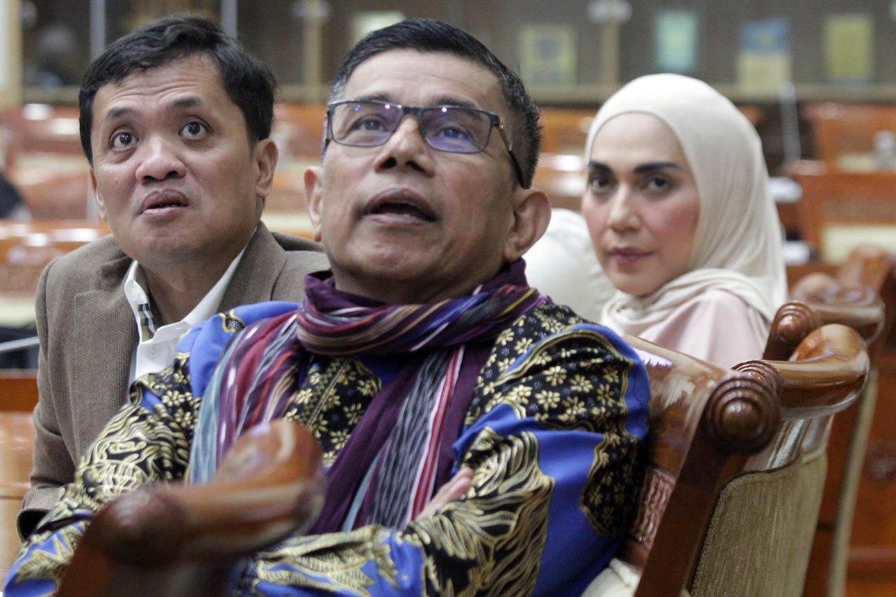 Komisi III Tanggapi Gangguan Web Resmi DPR