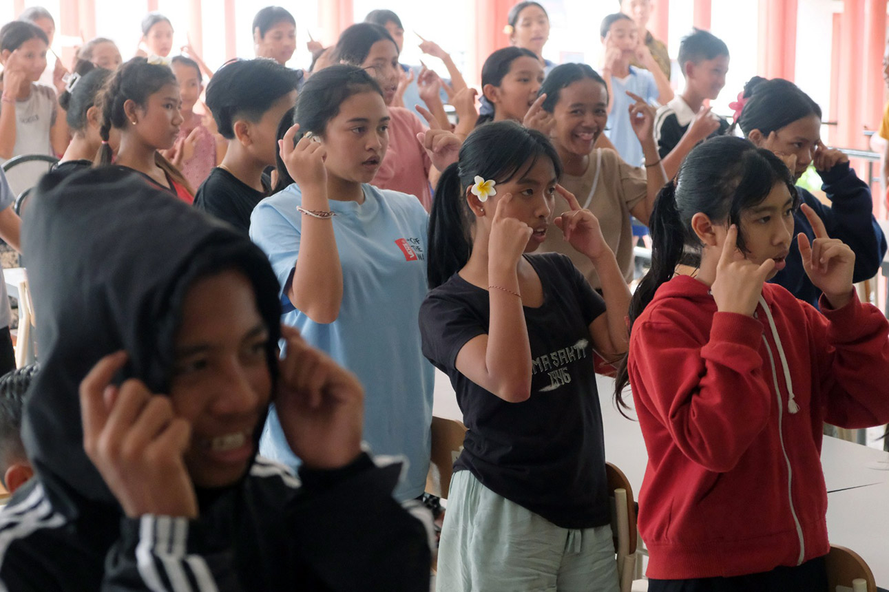 Pendidikan Pancasila dan Gotong Royong di Sekolah Rakyat