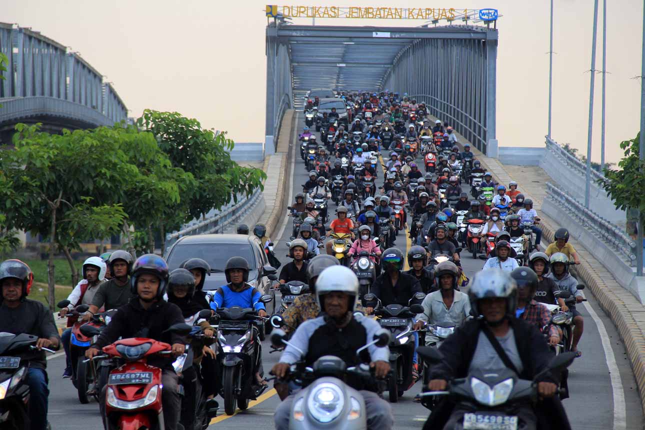 Pontianak Penyumbang Pajak Kendaraan Terbesar 2024