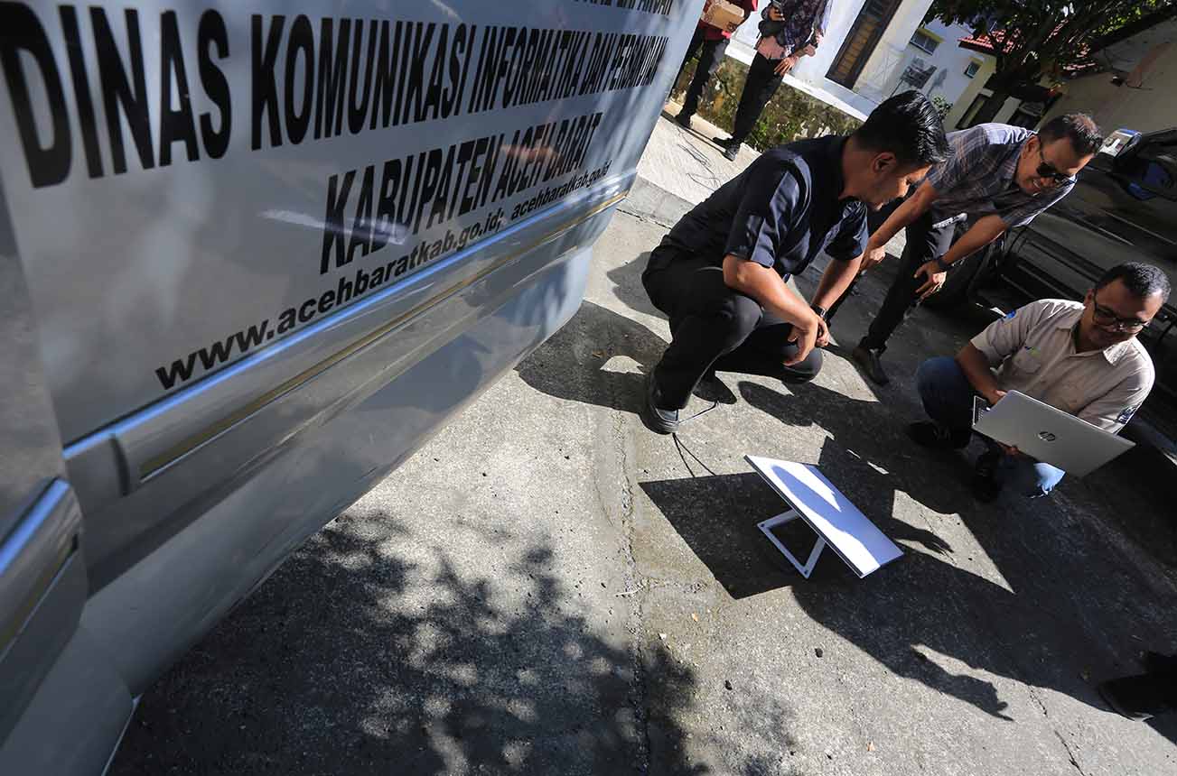 Penyediaan dan Persiapan Jaringan Internet di Wilayah Sekolah Terpencil