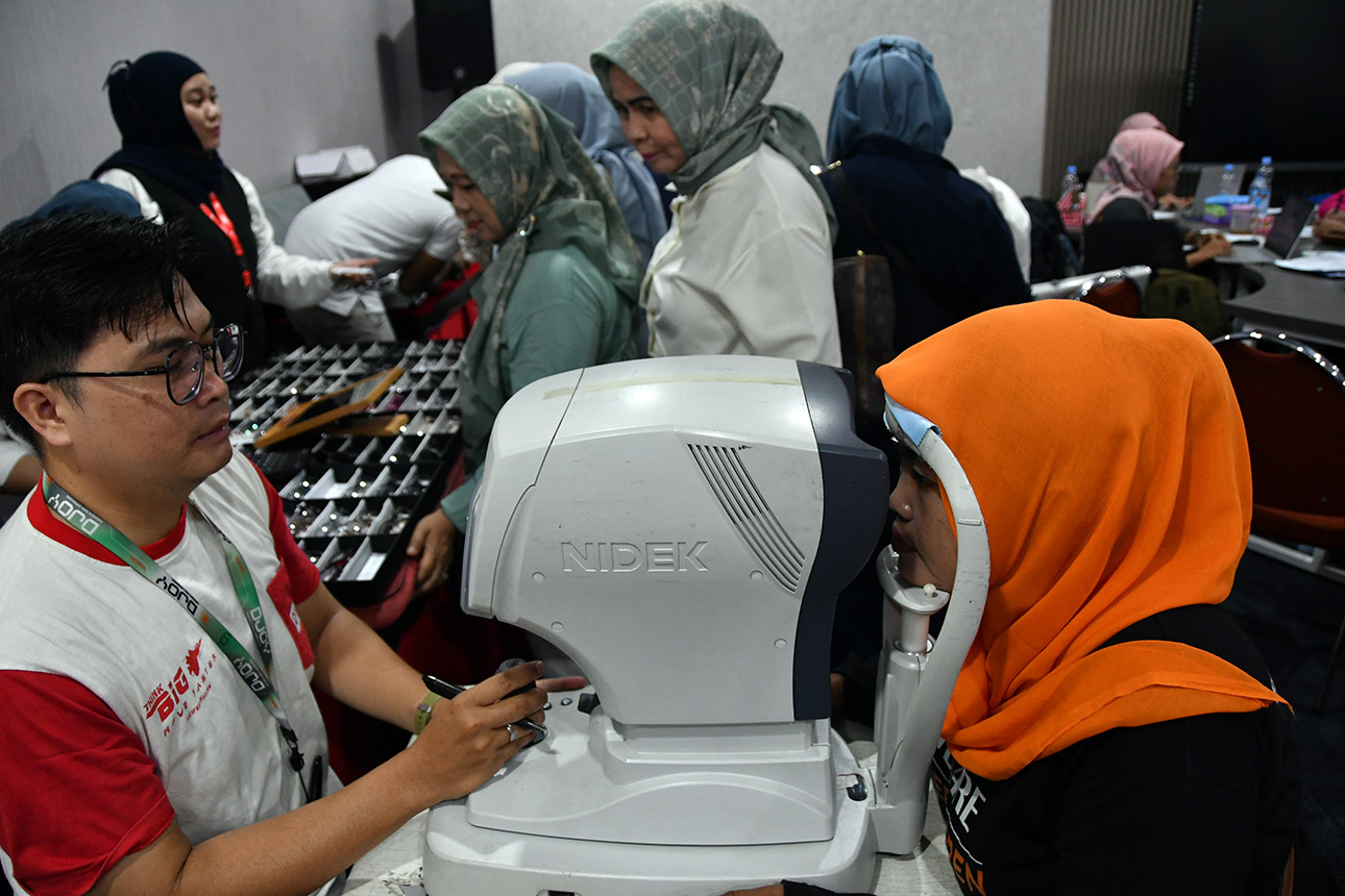 Pemeriksaan Kesehatan Mata Gratis di Kota Bogor