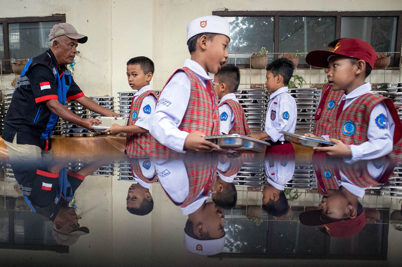 Target Penerima Manfaat Program mampisakan bergizi gratis