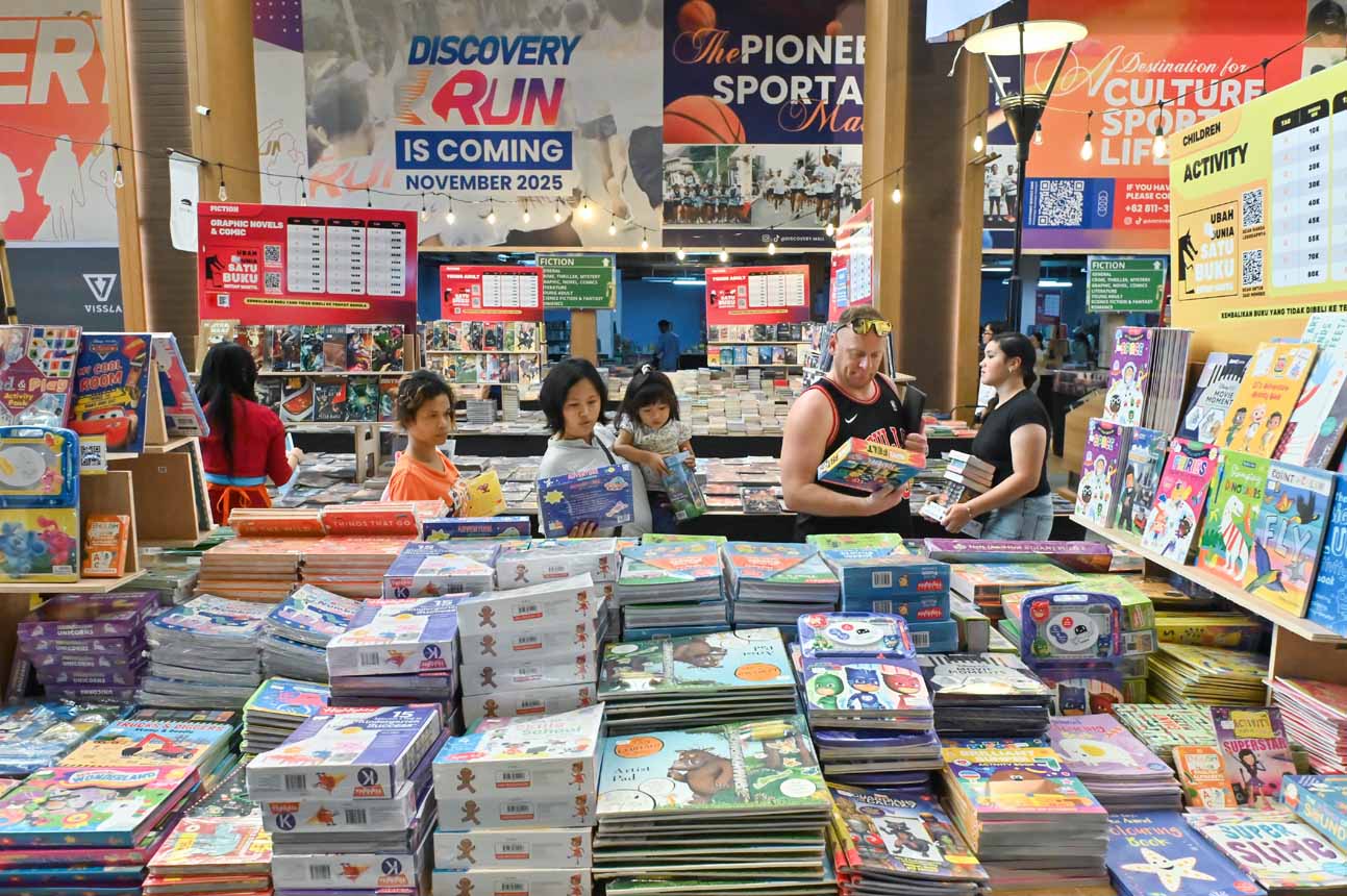 Bazar Buku Big Bad Wolf Bali 2025