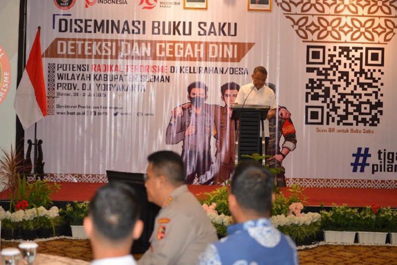 Kesbangpol Sleman: Tiga pilar jadi ujung tombak pencegahan terorisme
