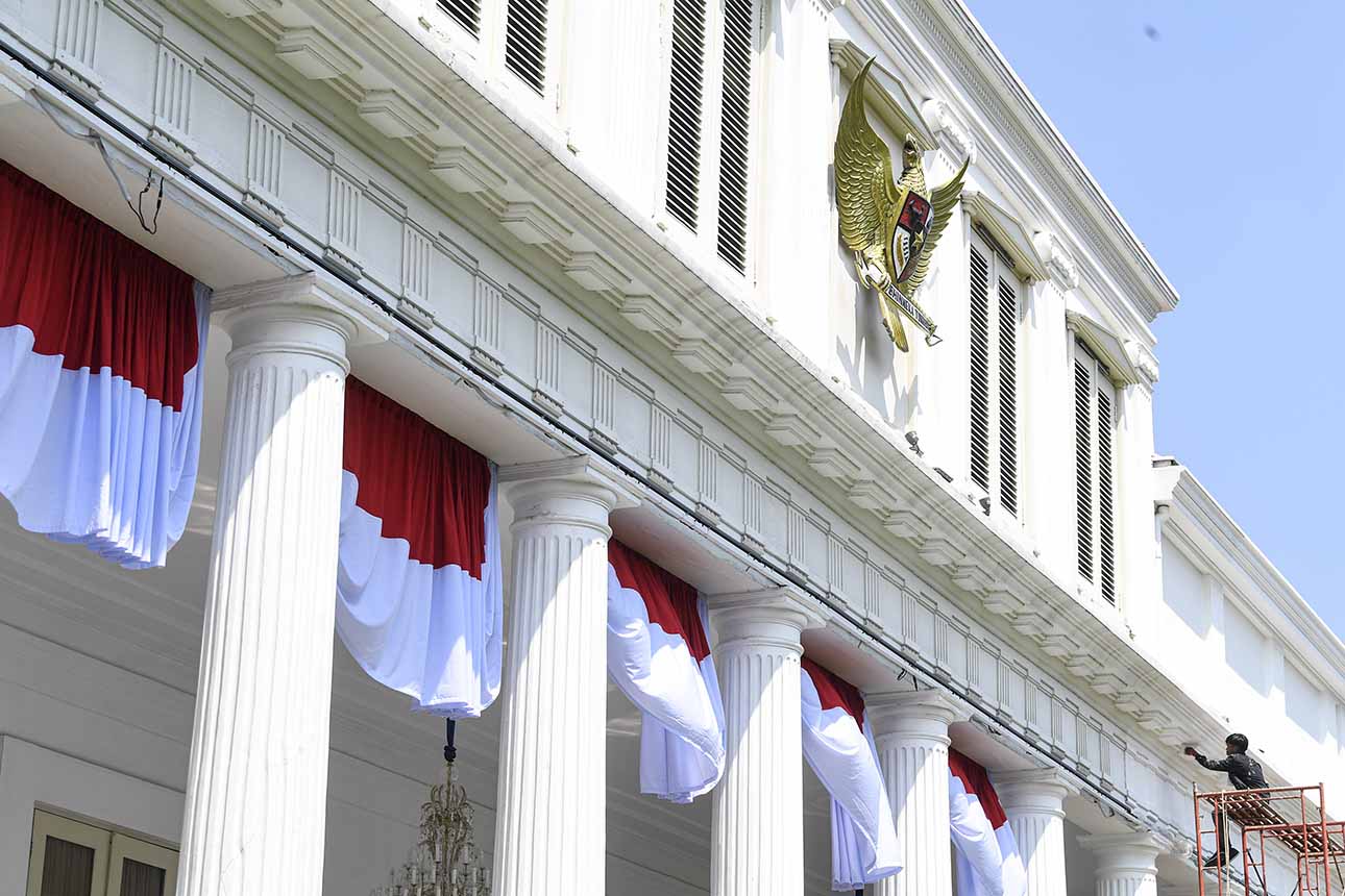 Istana Kepresidenan Diperindah Menjelang Perayaan 17 Agustus 2025